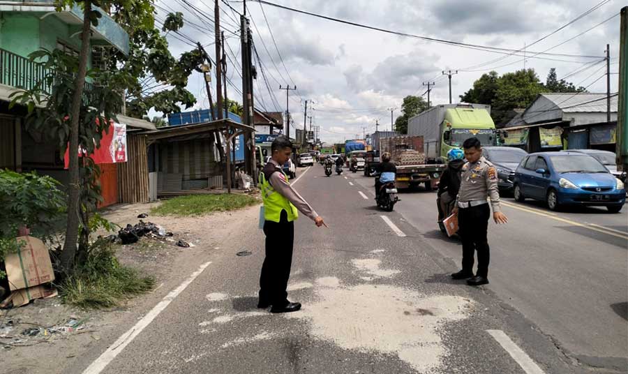 Nahas Seorang Bocah SD Kelas 5 Tewas Terlindas Truk di Balaraja Tangerang