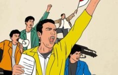 35845 ilustrasi aksi mahasiswa